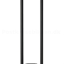 Postkassestander Allux 1005 Dobbelt - SORT