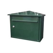 Billig Klassisk RacingGreen postkasse