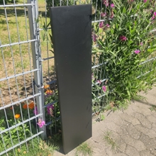 Sort Pladestander - Universal - Aluminium