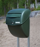 BobiBella postkasse i Grøn udformning.