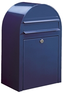 BobiClassic postkasse i Blå lakering : RAL 5003