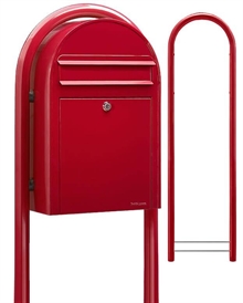 Smalt Postkassesæt - Rød BobiClassic-S