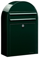 SORT GRØN BobiClassic-S postkasse - RAL 6064 - smal model