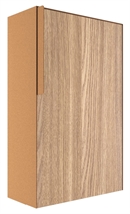 Rust FARO design postkasse med træ front - med skjult lås
