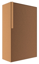 Rust FARO design postkasse - med skjult lås