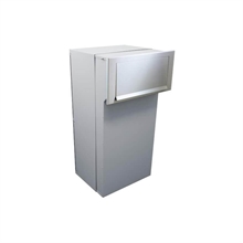 XXL Indbygnings Pakkepostkasse med justerbar Dybde - Rustfritstål