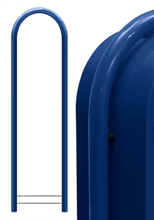 Bobi Round Buestander - BLÅ - RAL 5003