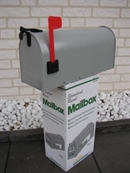 US-Mail postkasse i flot grå lakering.