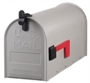 US-Mail postkasse i GRÅ lakering.