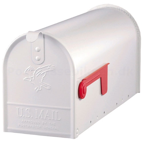 Køb US-Mail postkasse HVID - til døren -