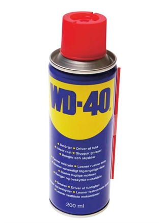 Beskyt mod rust - WD40 - Multispray - 200 ml.
